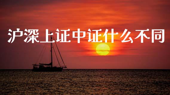 沪深上证中证什么不同_https://www.lcjysmgs.com_恒指直播平台_第1张