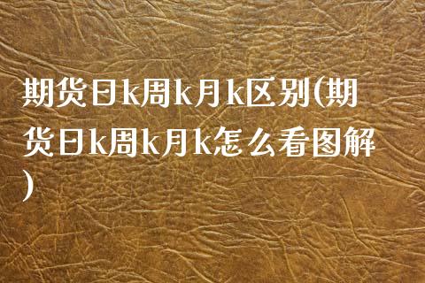 期货日k周k月k区别(期货日k周k月k怎么看图解)_https://www.lcjysmgs.com_黄金期货直播喊单_第1张