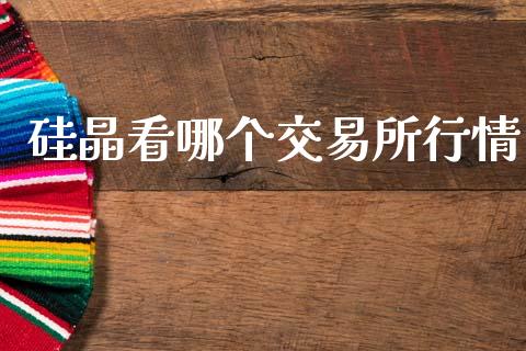 硅晶看哪个交易所行情_https://www.lcjysmgs.com_恒生指数直播_第1张