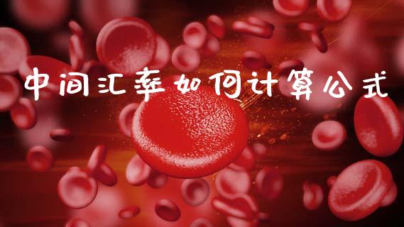 中间汇率如何计算公式_https://www.lcjysmgs.com_恒生指数直播_第1张