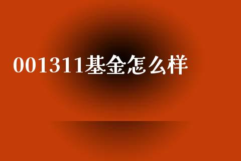 001311基金怎么样_https://www.lcjysmgs.com_恒指直播平台_第1张