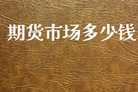 期货市场多少钱_https://www.lcjysmgs.com_黄金期货直播喊单_第1张