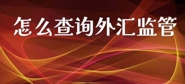 怎么查询外汇监管_https://www.lcjysmgs.com_黄金期货直播喊单_第1张
