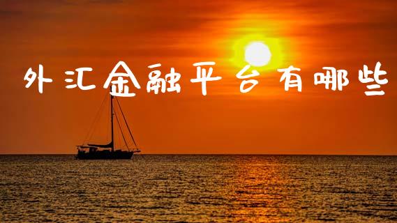 外汇金融平台有哪些_https://www.lcjysmgs.com_恒指直播平台_第1张
