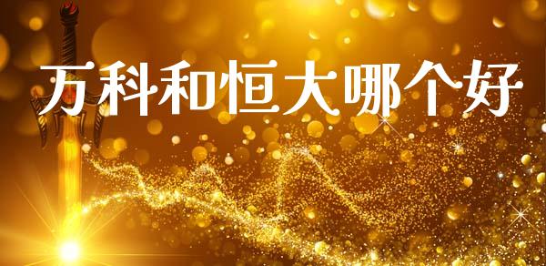 万科和恒大哪个好_https://www.lcjysmgs.com_恒生指数直播_第1张