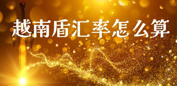 越南盾汇率怎么算_https://www.lcjysmgs.com_黄金期货直播喊单_第1张