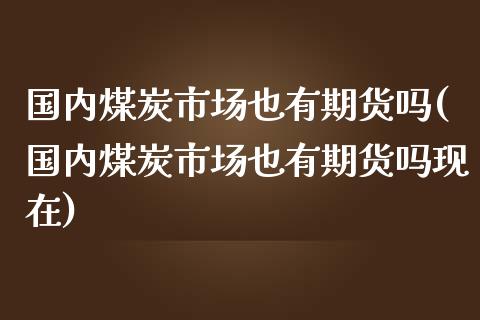 国内煤炭市场也有期货吗(国内煤炭市场也有期货吗现在)_https://www.lcjysmgs.com_恒指直播平台_第1张