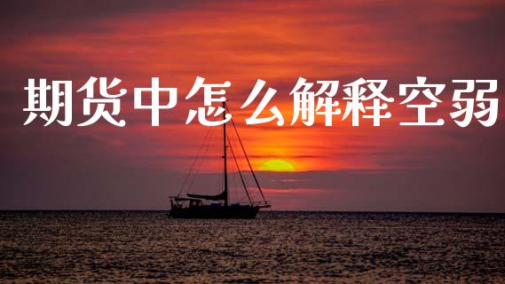 期货中怎么解释空弱_https://www.lcjysmgs.com_恒指直播平台_第1张