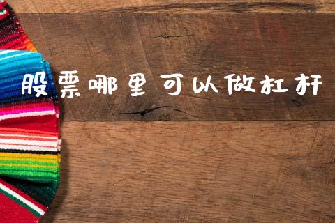 股票哪里可以做杠杆_https://www.lcjysmgs.com_德指行情直播_第1张