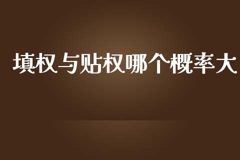 填权与贴权哪个概率大_https://www.lcjysmgs.com_恒指直播平台_第1张