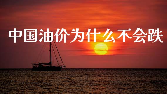 中国油价为什么不会跌_https://www.lcjysmgs.com_黄金期货直播喊单_第1张