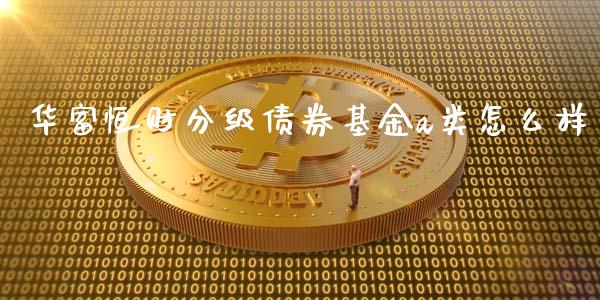 华富恒财分级债券基金a类怎么样_https://www.lcjysmgs.com_恒指直播平台_第1张