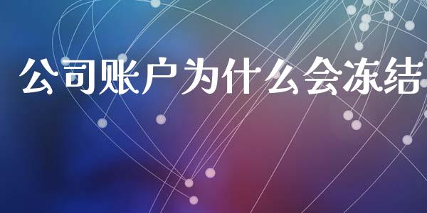 公司账户为什么会冻结_https://www.lcjysmgs.com_黄金期货直播喊单_第1张