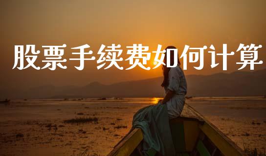 股票手续费如何计算_https://www.lcjysmgs.com_恒生指数直播_第1张
