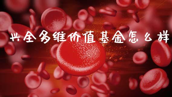 兴全多维价值基金怎么样_https://www.lcjysmgs.com_恒指直播平台_第1张