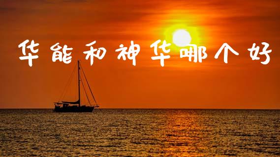 华能和神华哪个好_https://www.lcjysmgs.com_德指行情直播_第1张