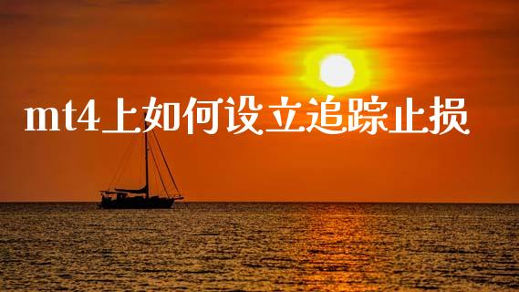 mt4上如何设立追踪止损_https://www.lcjysmgs.com_黄金期货直播喊单_第1张