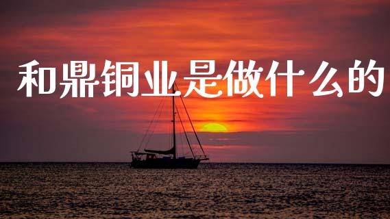 和鼎铜业是做什么的_德指行情直播_第1张_恒生指数直播_恒指直播平台_德指行情直播_黄金期货直播喊单 和鼎铜业是做什么的_https://www.lcjysmgs.com_德指行情直播_第1张