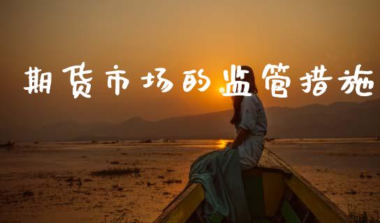 期货市场的监管措施_https://www.lcjysmgs.com_恒指直播平台_第1张