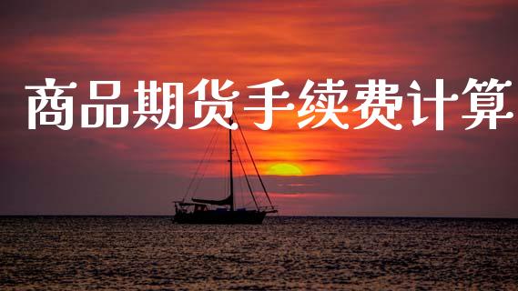 商品期货手续费计算_https://www.lcjysmgs.com_恒生指数直播_第1张