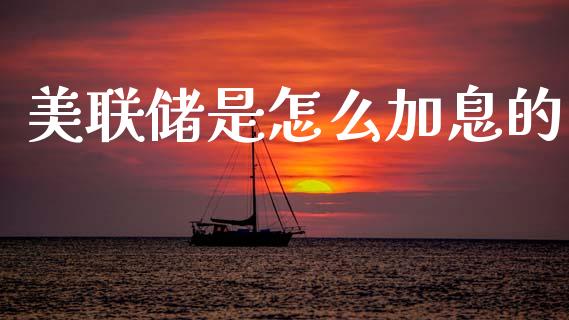 美联储是怎么加息的_https://www.lcjysmgs.com_德指行情直播_第1张