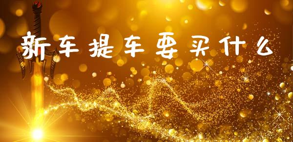 新车提车要买什么_https://www.lcjysmgs.com_恒指直播平台_第1张