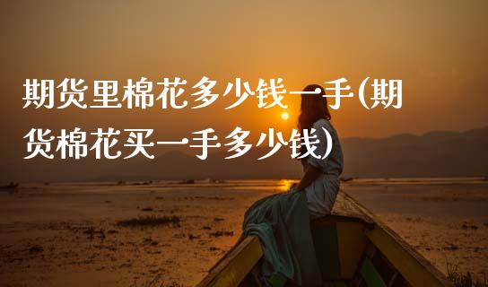 期货里棉花多少钱一手(期货棉花买一手多少钱)_https://www.lcjysmgs.com_德指行情直播_第1张
