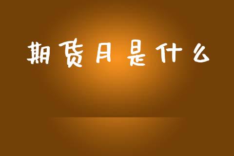 期货月是什么_https://www.lcjysmgs.com_恒生指数直播_第1张