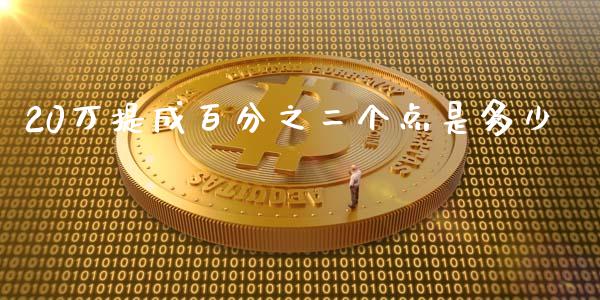 20万提成百分之二个点是多少_https://www.lcjysmgs.com_黄金期货直播喊单_第1张