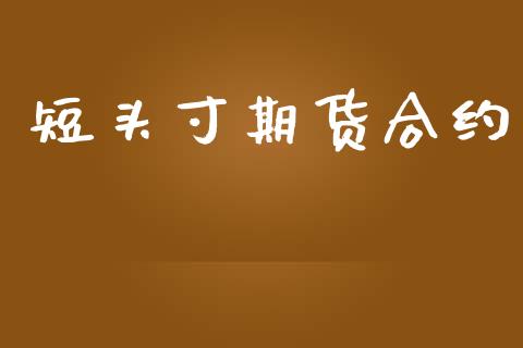 短头寸期货合约_https://www.lcjysmgs.com_恒指直播平台_第1张