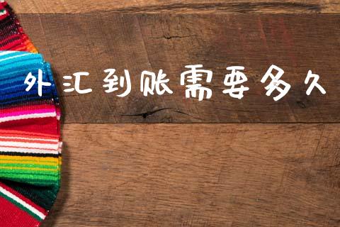 外汇到账需要多久_https://www.lcjysmgs.com_德指行情直播_第1张