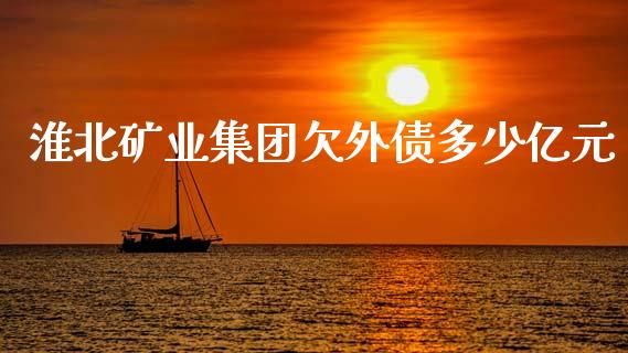 淮北矿业集团欠外债多少亿元_https://www.lcjysmgs.com_恒指直播平台_第1张