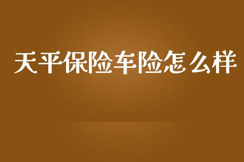 天平保险车险怎么样_https://www.lcjysmgs.com_恒生指数直播_第1张