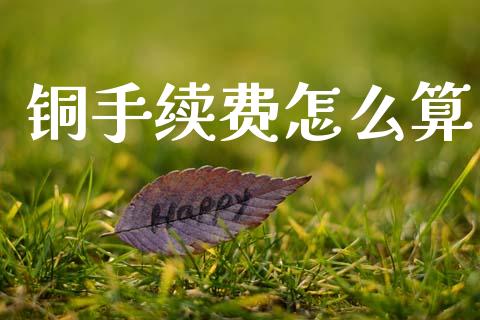 铜手续费怎么算_https://www.lcjysmgs.com_恒生指数直播_第1张