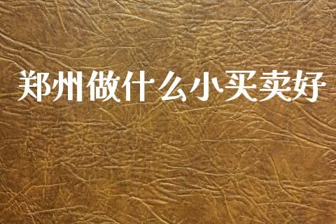 郑州做什么小买卖好_https://www.lcjysmgs.com_德指行情直播_第1张