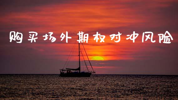 购买场外期权对冲风险_https://www.lcjysmgs.com_德指行情直播_第1张