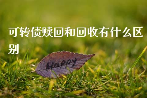 可转债赎回和回收有什么区别_恒指直播平台_第1张_恒生指数直播_恒指直播平台_德指行情直播_黄金期货直播喊单 可转债赎回和回收有什么区别_https://www.lcjysmgs.com_恒指直播平台_第1张