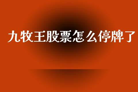 九牧王股票怎么停牌了_https://www.lcjysmgs.com_黄金期货直播喊单_第1张