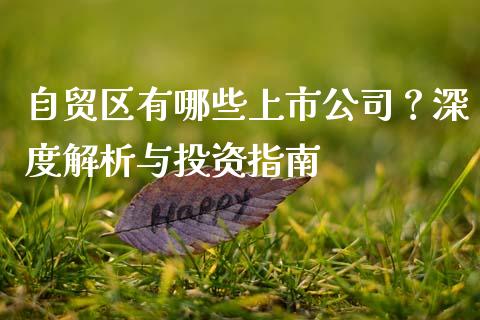 自贸区有哪些上市公司?深度解析与投资指南_黄金期货直播喊单_第1张_恒生指数直播_恒指直播平台_德指行情直播_黄金期货直播喊单 自贸区有哪些上市公司?深度解析与投资指南_https://www.lcjysmgs.com_黄金期货直播喊单_第1张