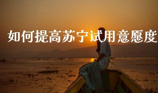 如何提高苏宁试用意愿度_https://www.lcjysmgs.com_德指行情直播_第1张