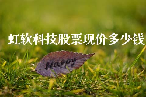 虹软科技股票现价多少钱_https://www.lcjysmgs.com_德指行情直播_第1张