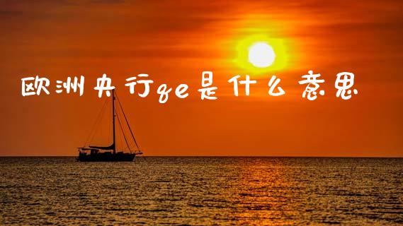 欧洲央行qe是什么意思_https://www.lcjysmgs.com_恒指直播平台_第1张
