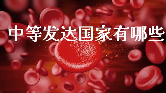 中等发达国家有哪些_https://www.lcjysmgs.com_黄金期货直播喊单_第1张
