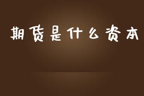 期货是什么资本_https://www.lcjysmgs.com_德指行情直播_第1张