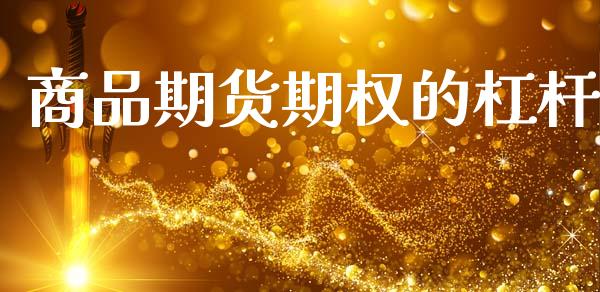 商品期货期权的杠杆_https://www.lcjysmgs.com_德指行情直播_第1张