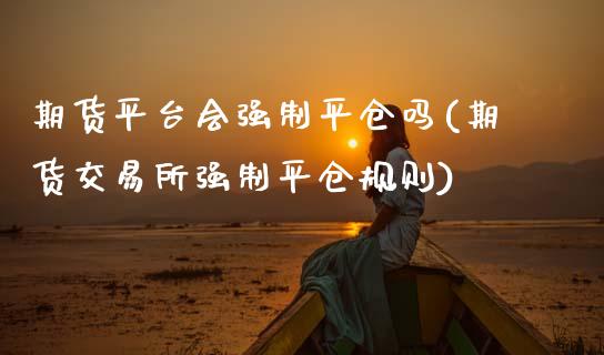 期货平台会强制平仓吗(期货交易所强制平仓规则)_https://www.lcjysmgs.com_恒指直播平台_第1张
