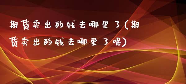 期货卖出的钱去哪里了(期货卖出的钱去哪里了呢)_https://www.lcjysmgs.com_恒指直播平台_第1张