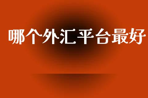 哪个外汇平台最好_https://www.lcjysmgs.com_德指行情直播_第1张
