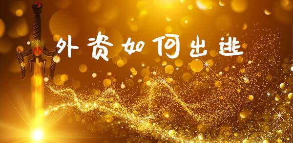 外资如何出逃_https://www.lcjysmgs.com_恒生指数直播_第1张