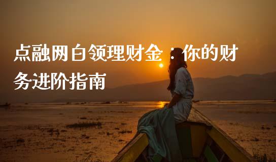 点融网白领理财金:你的财务进阶指南_黄金期货直播喊单_第1张_恒生指数直播_恒指直播平台_德指行情直播_黄金期货直播喊单 点融网白领理财金:你的财务进阶指南_https://www.lcjysmgs.com_黄金期货直播喊单_第1张